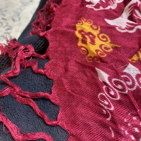 Ford Warrior collectible breast cancer scarf. - Picture 2 of 4